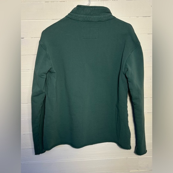 Frank & Eileen triple fleece pullover shirt, green, women’s size medium. - Picture 3 of 6